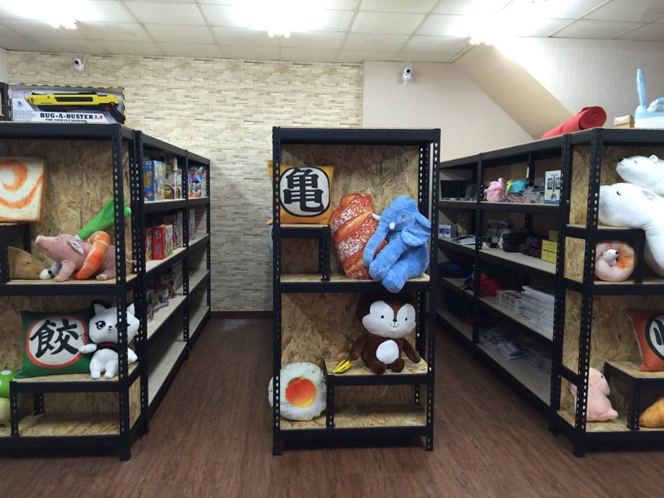 歸仁葉子小舖～工業風消光黑免螺絲角鋼展示架