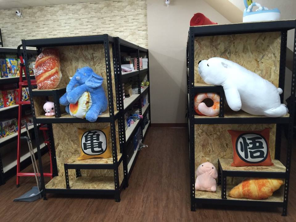 歸仁葉子小舖～消光黑免螺絲角鋼展示架