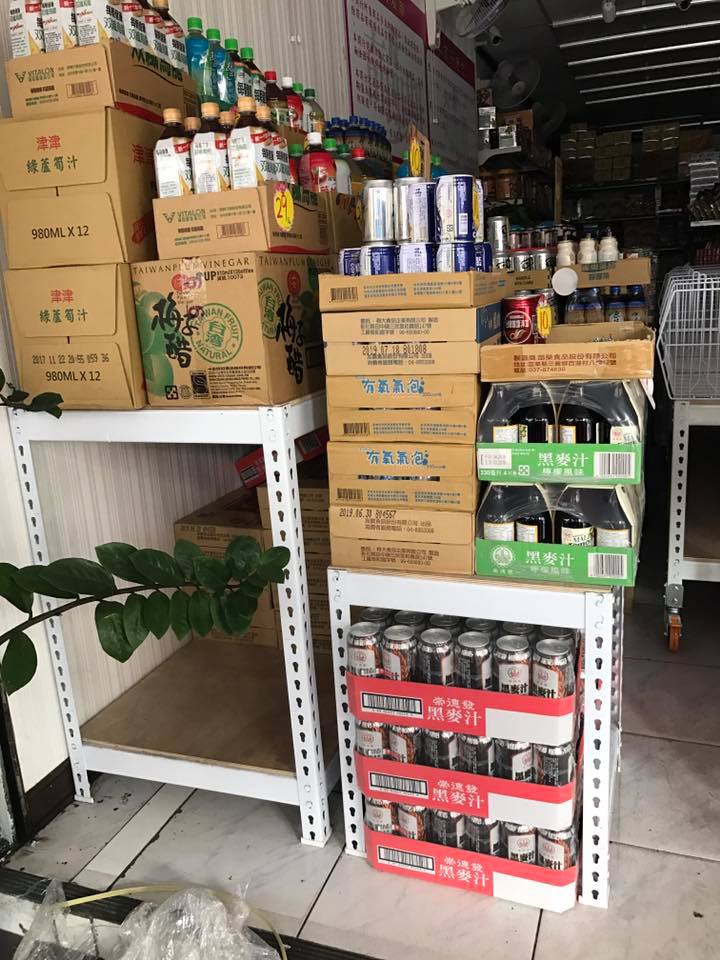 北區超市～象牙白角鋼展示架&nbsp;