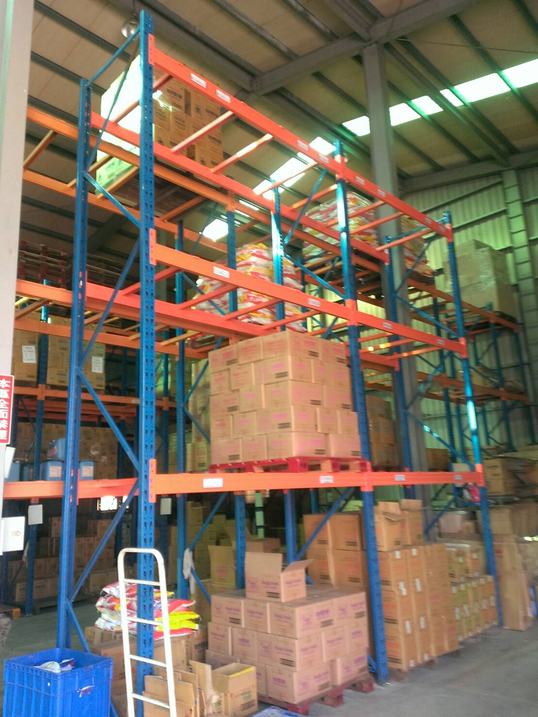 倉儲角鋼重型貨物料鐵架