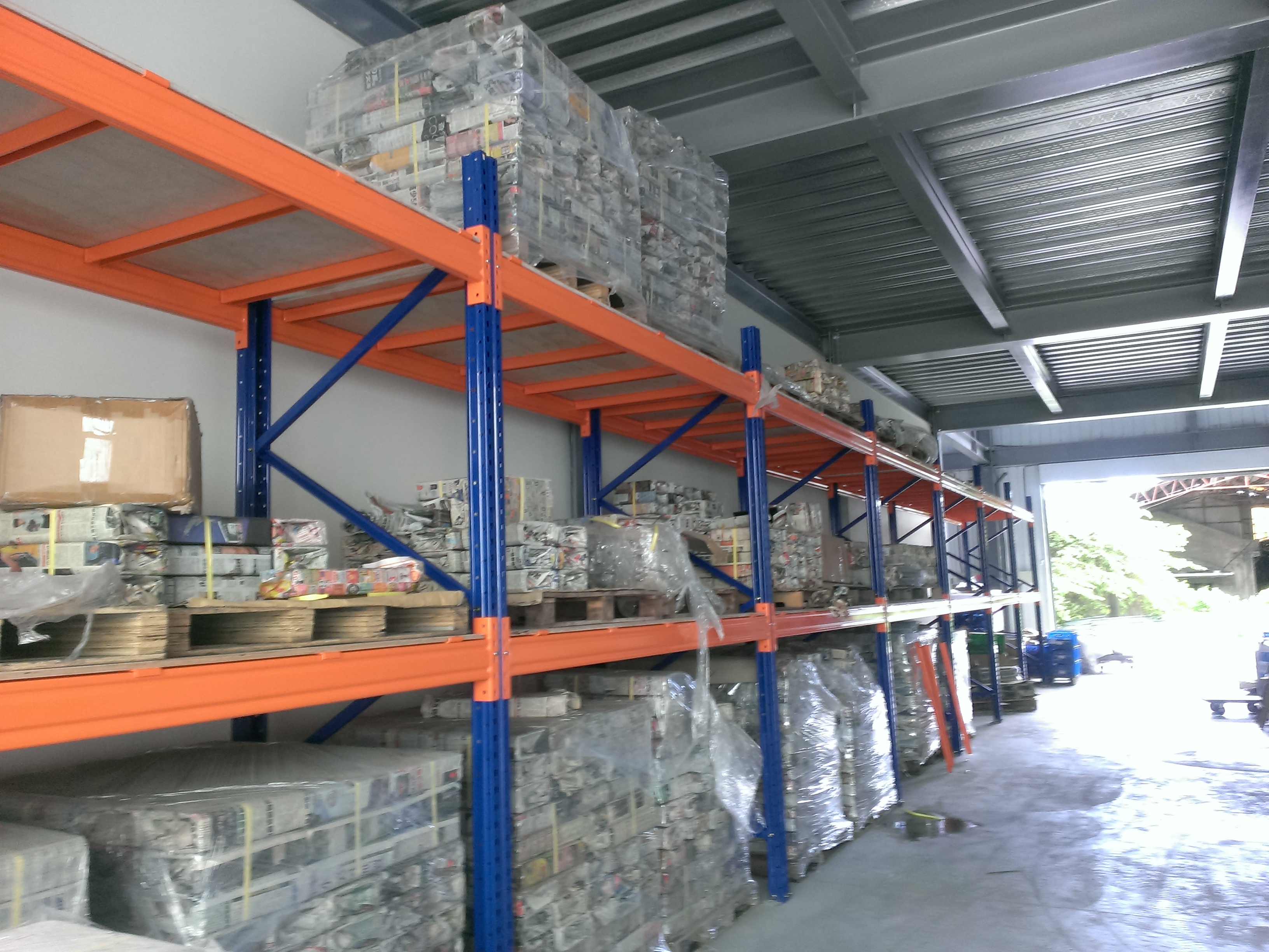 倉儲角鋼重型貨物料鐵架&nbsp;