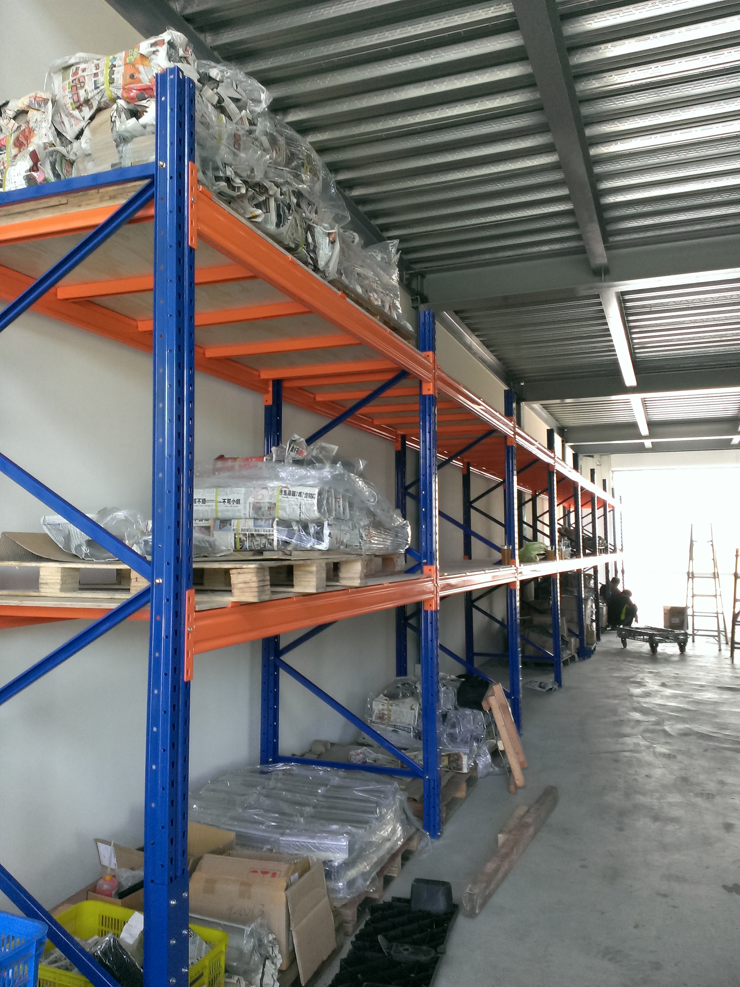 倉儲角鋼重型貨物料鐵架&nbsp;