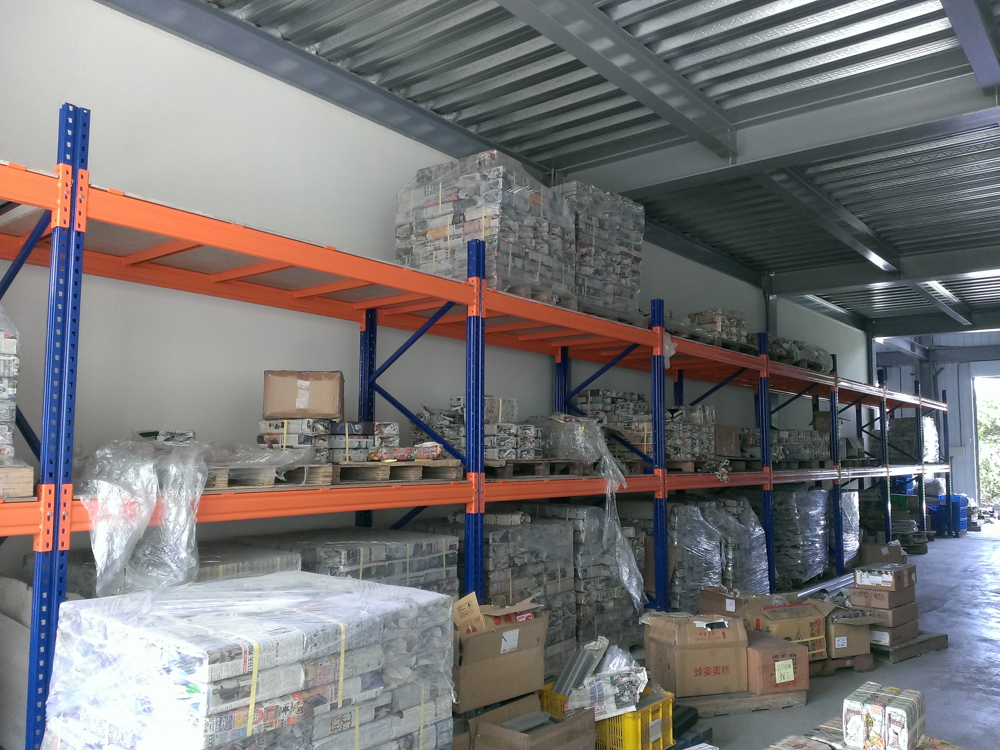 倉儲角鋼重型貨物料鐵架&nbsp;