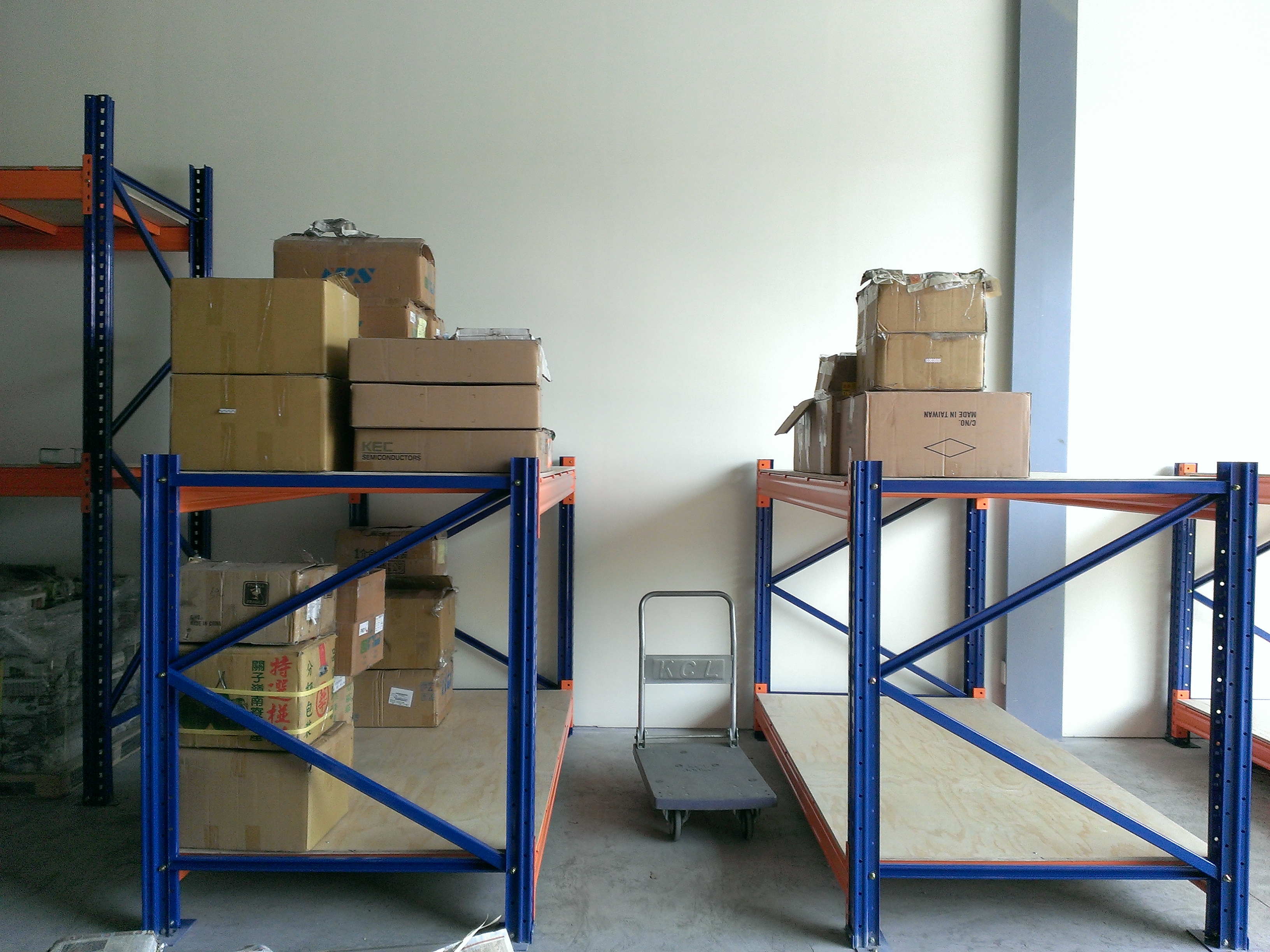 倉儲角鋼重型貨物料鐵架