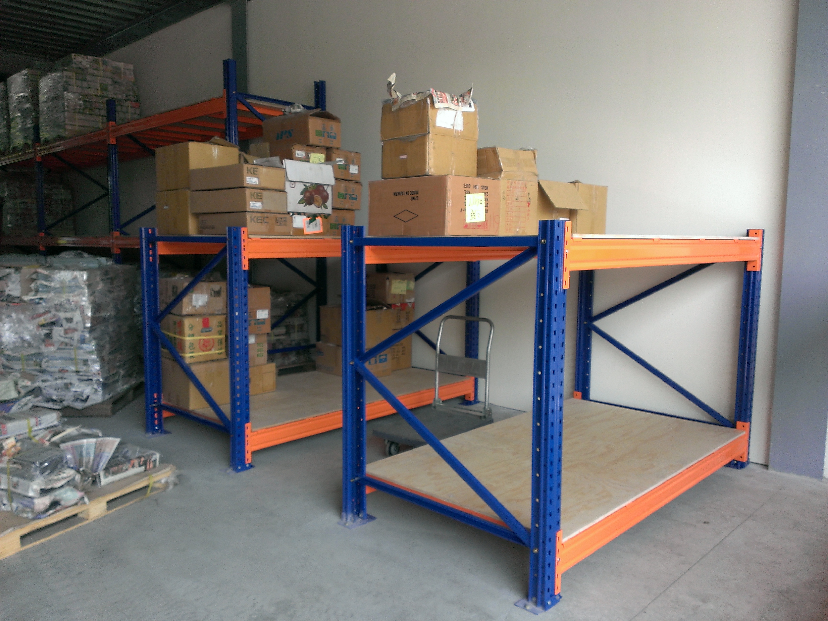 倉儲角鋼重型貨物料鐵架