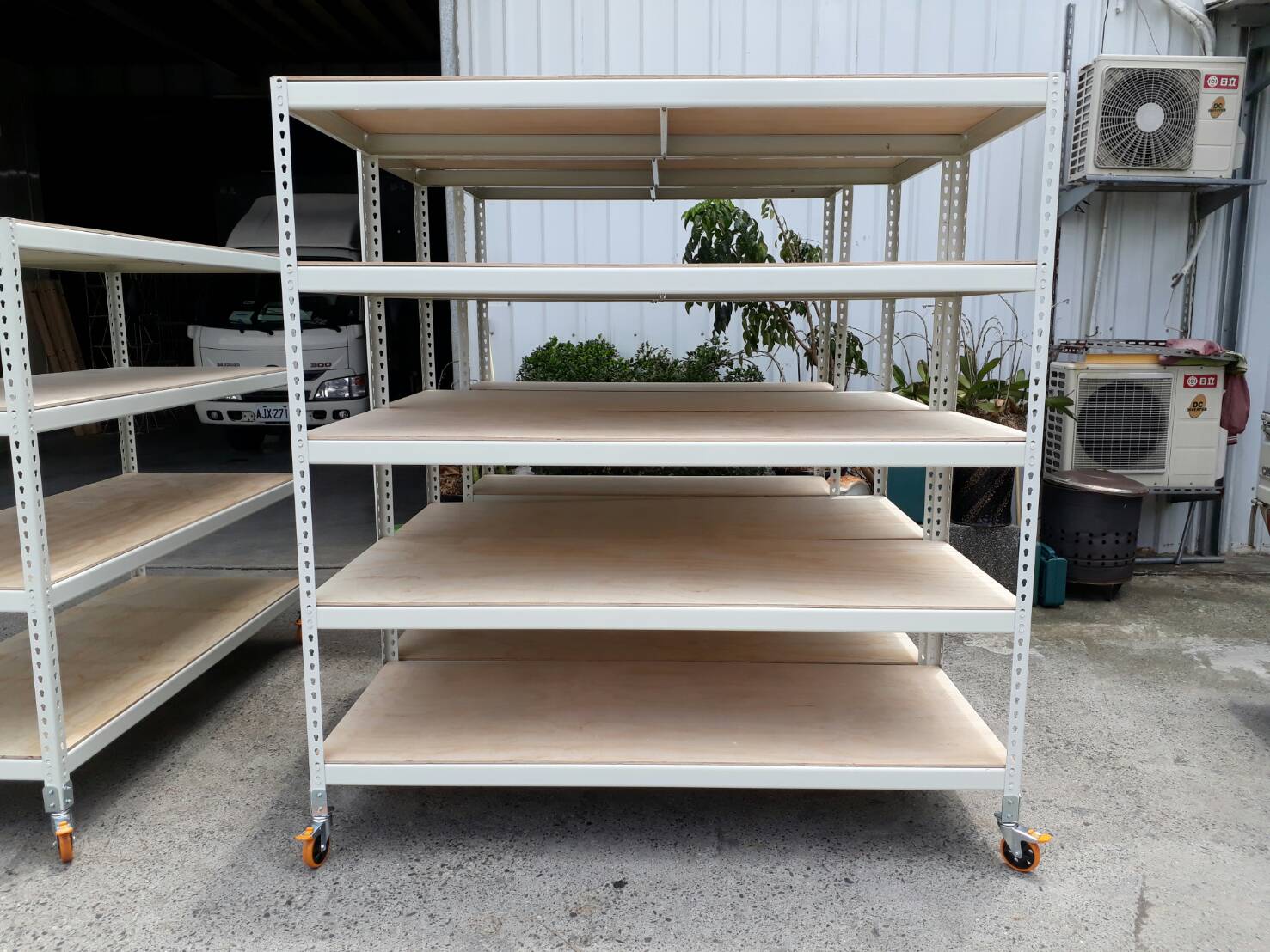 免螺絲角鋼車輪架