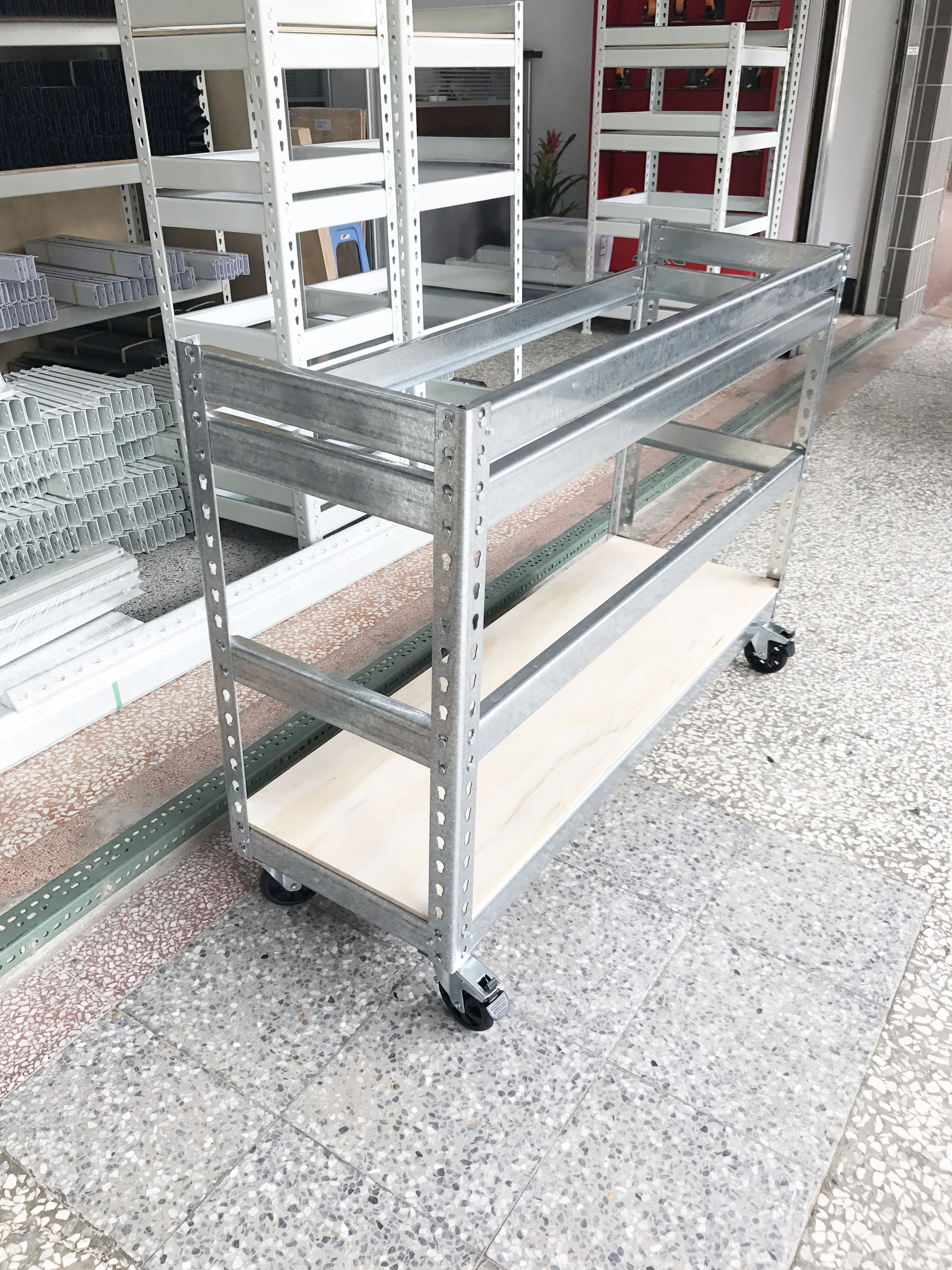 免螺絲角鋼架(鍍鋅材質)