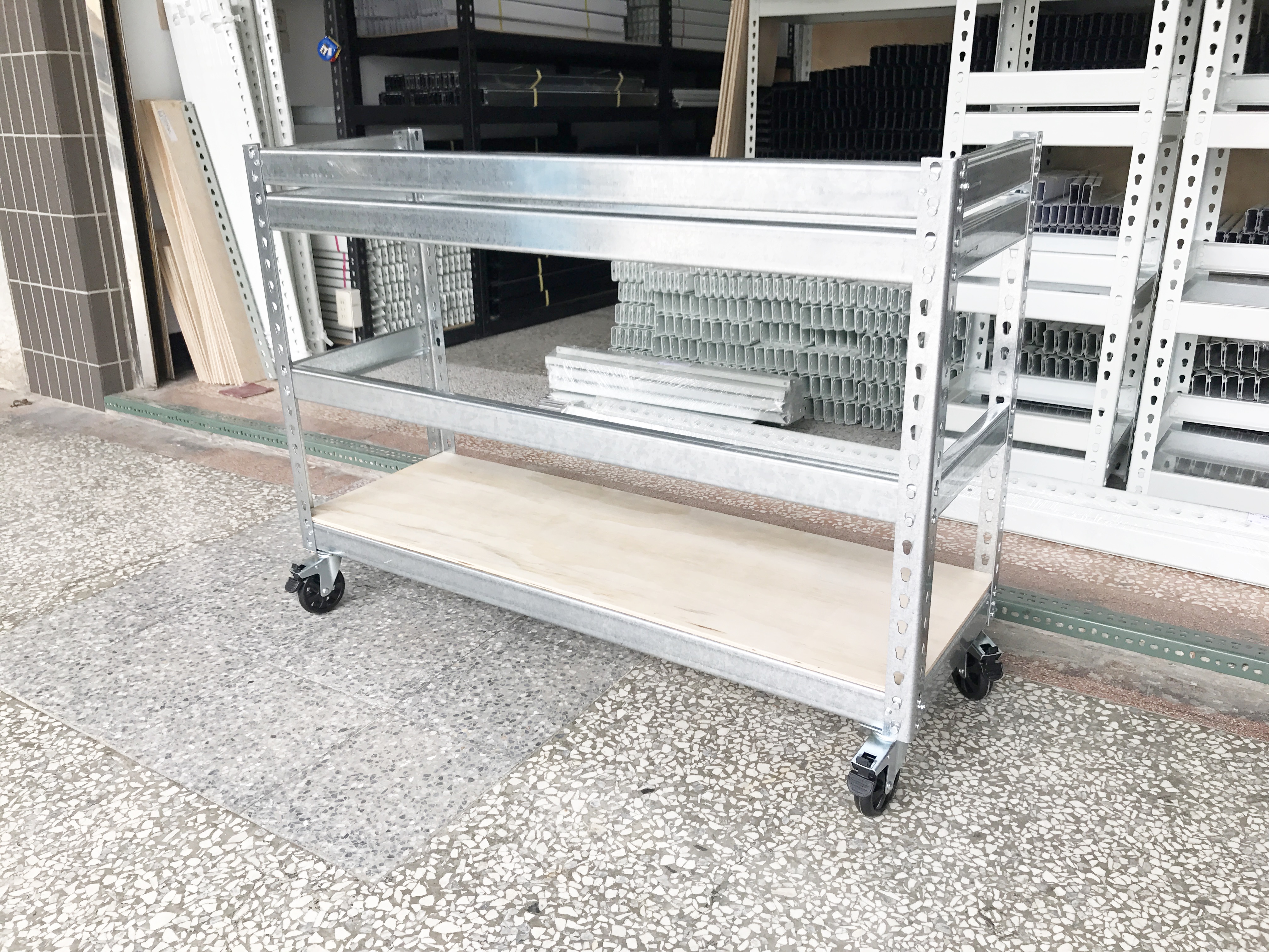 免螺絲角鋼架(鍍鋅材質)