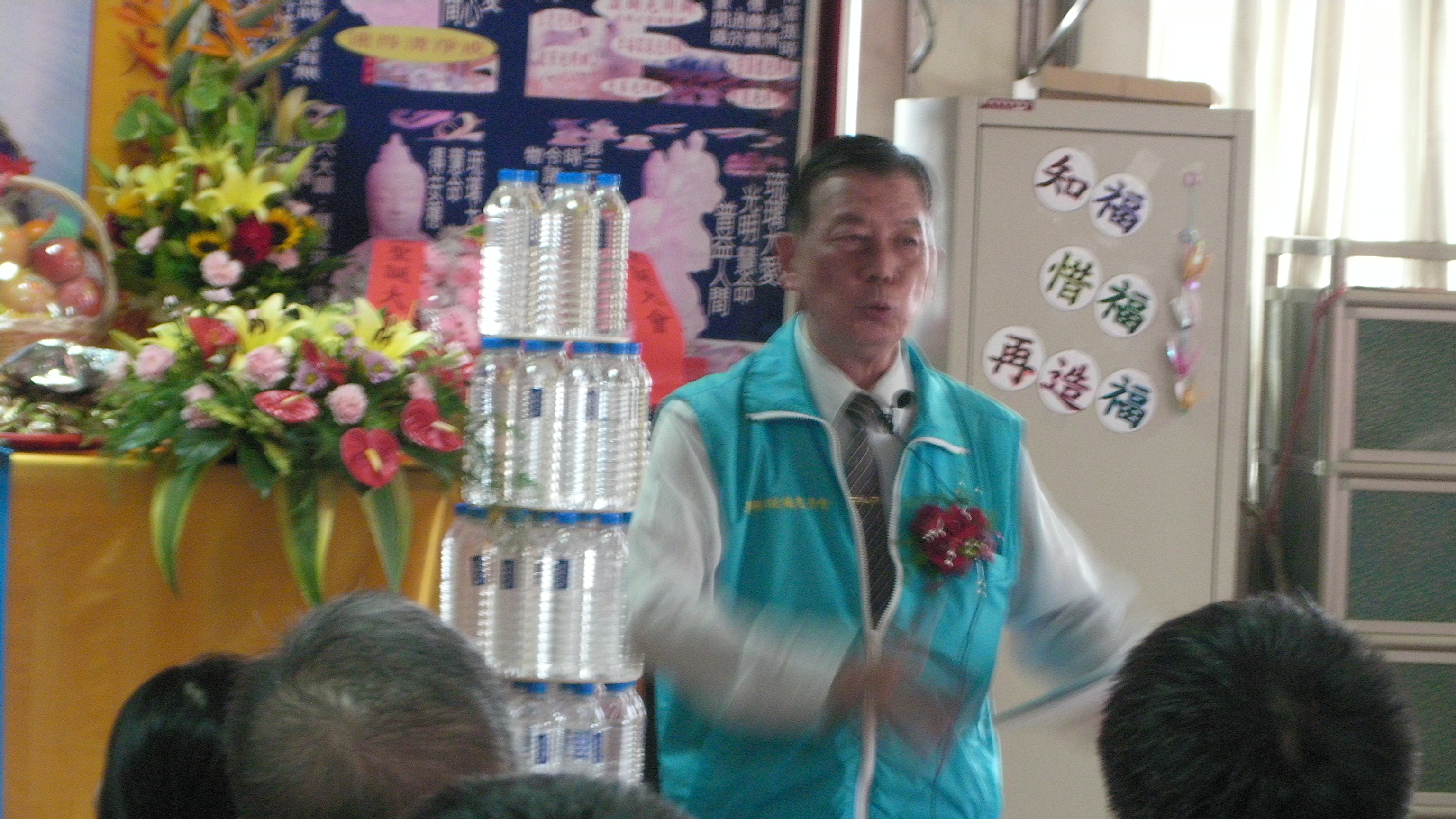 李文塗居士致詞