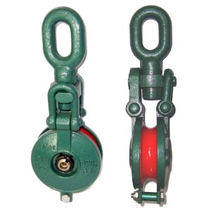 烏魚開口滑車(圓頭)