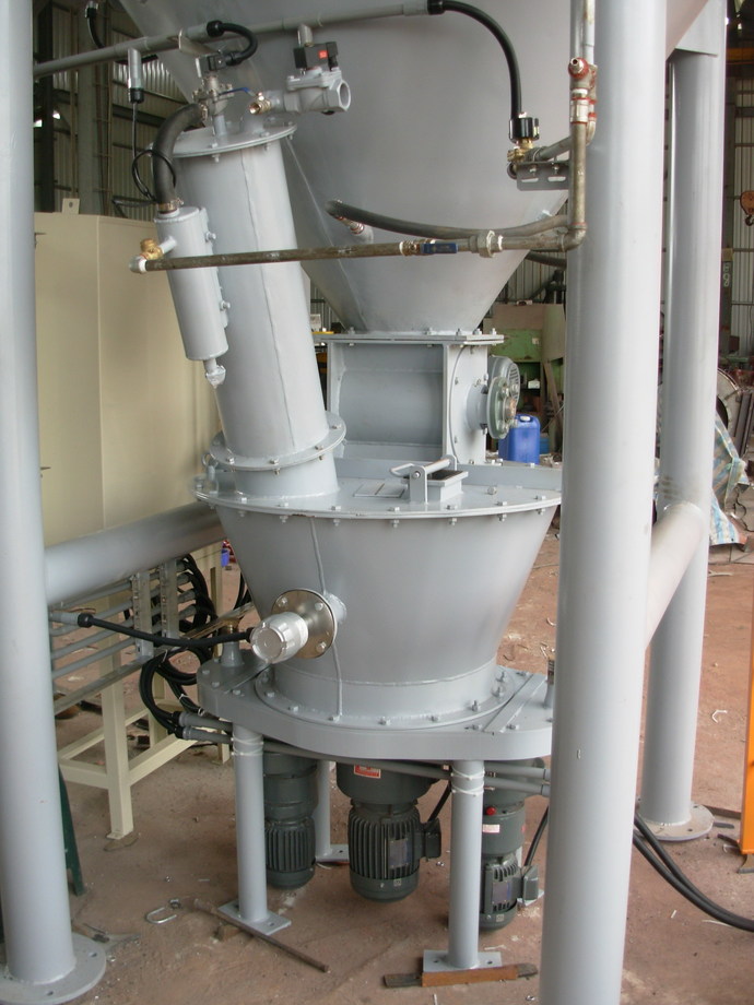 粉體氣輸定量機