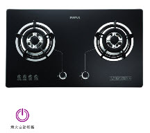 二口玻璃檯面爐