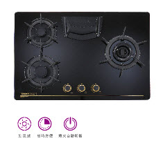 一級節能三口玻璃旋烽爐