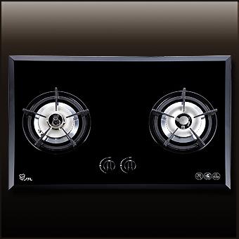 JT-2201A雙口玻璃檯面爐(防空燒)