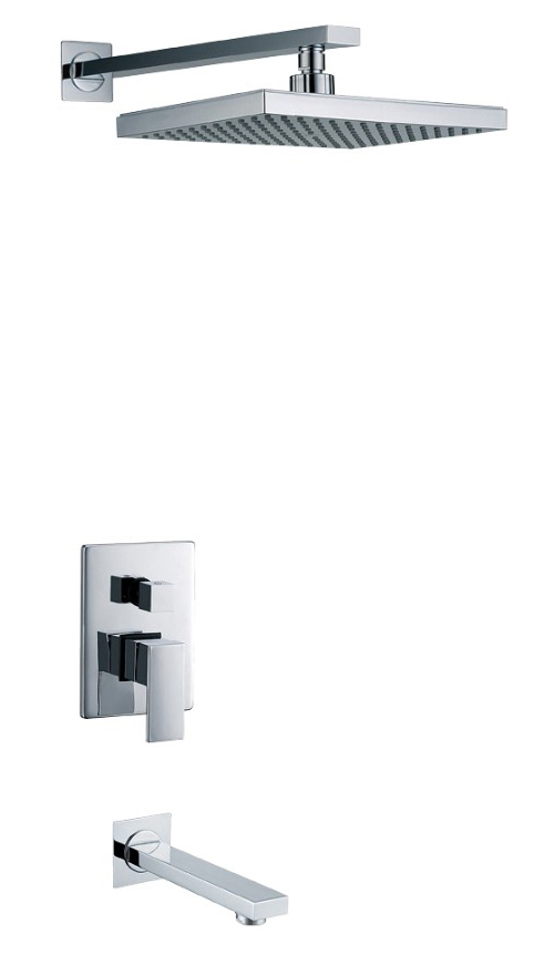 單把手整組浴缸龍頭