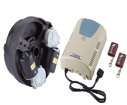 快速捲門馬達齒輪組+遙控器控制盒