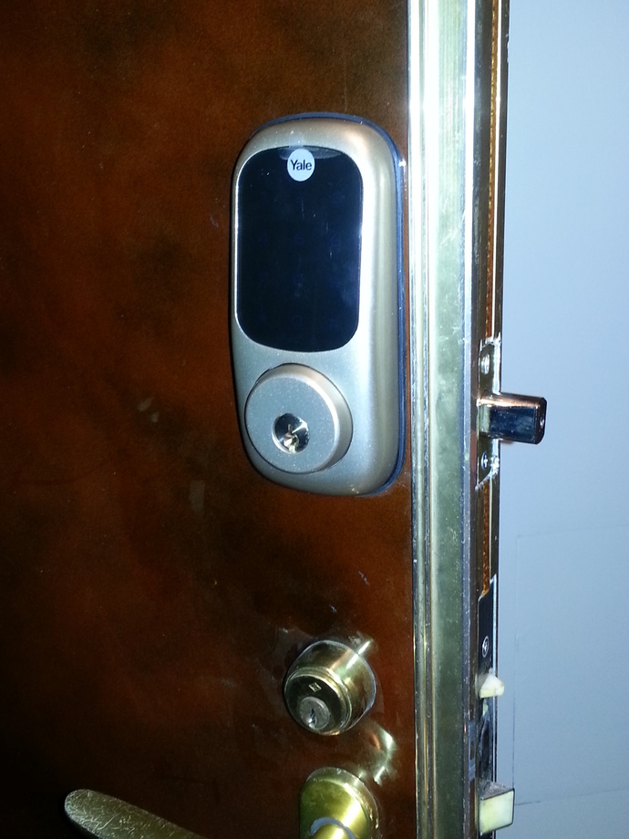 新產品Yale1212電子密碼鎖