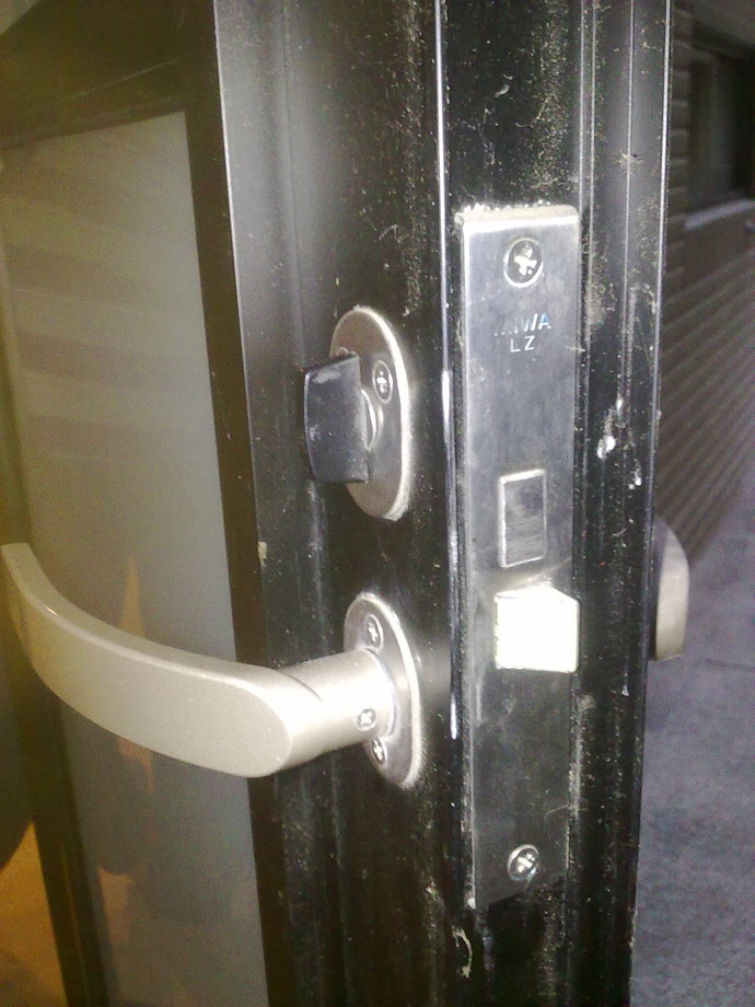 安裝日本miwa門鎖