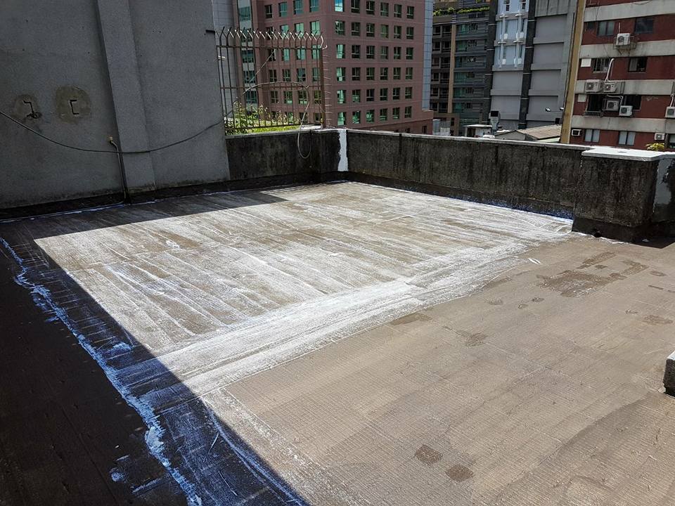 北市民權大廈頂樓治漏防水工程1