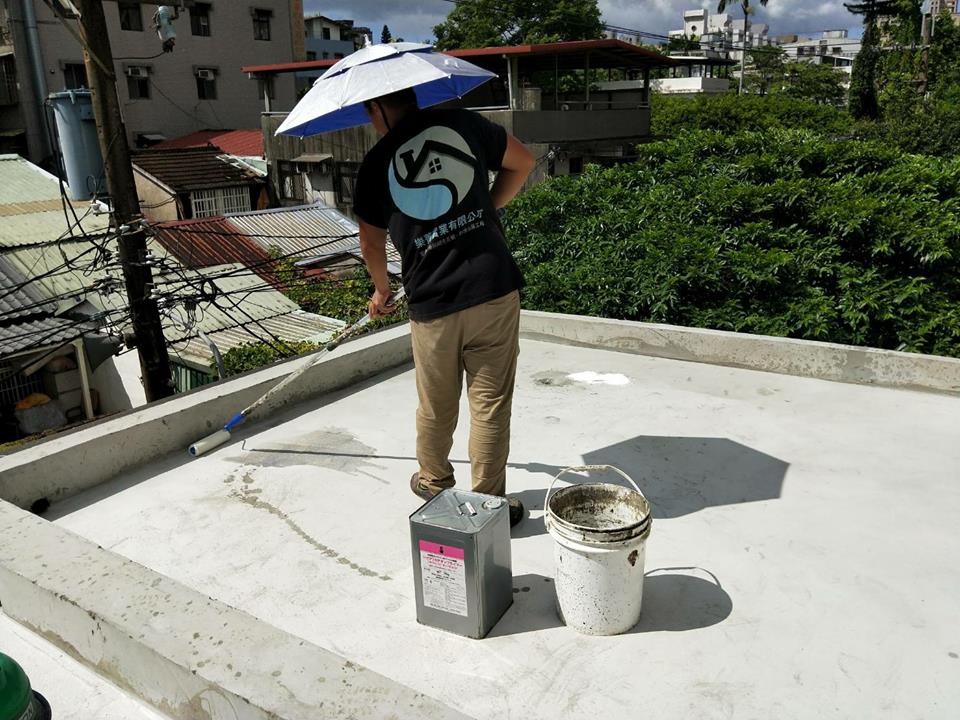 新店屋頂外牆防水工程1