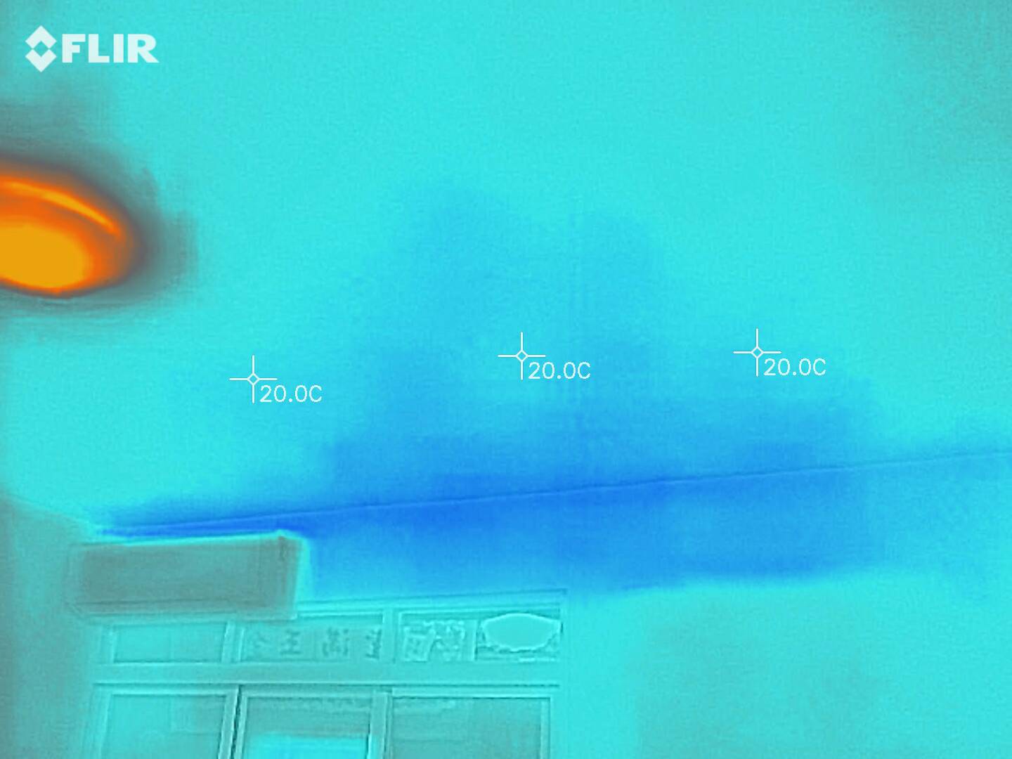 熱顯像檢測漏水處