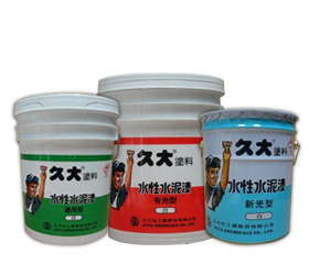 亮光型水性水泥漆