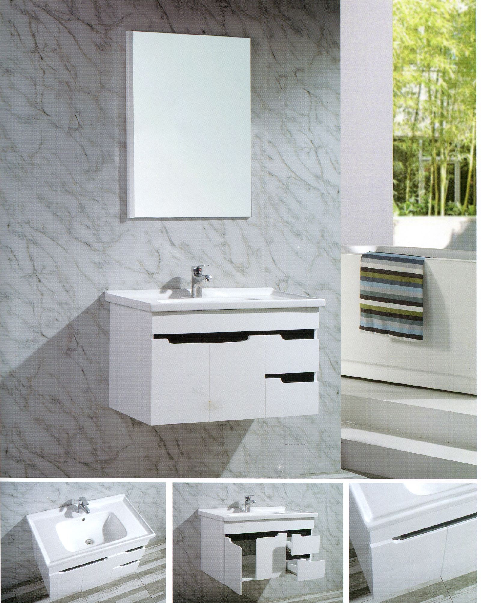 KQ-P0080-1發泡板浴室櫃