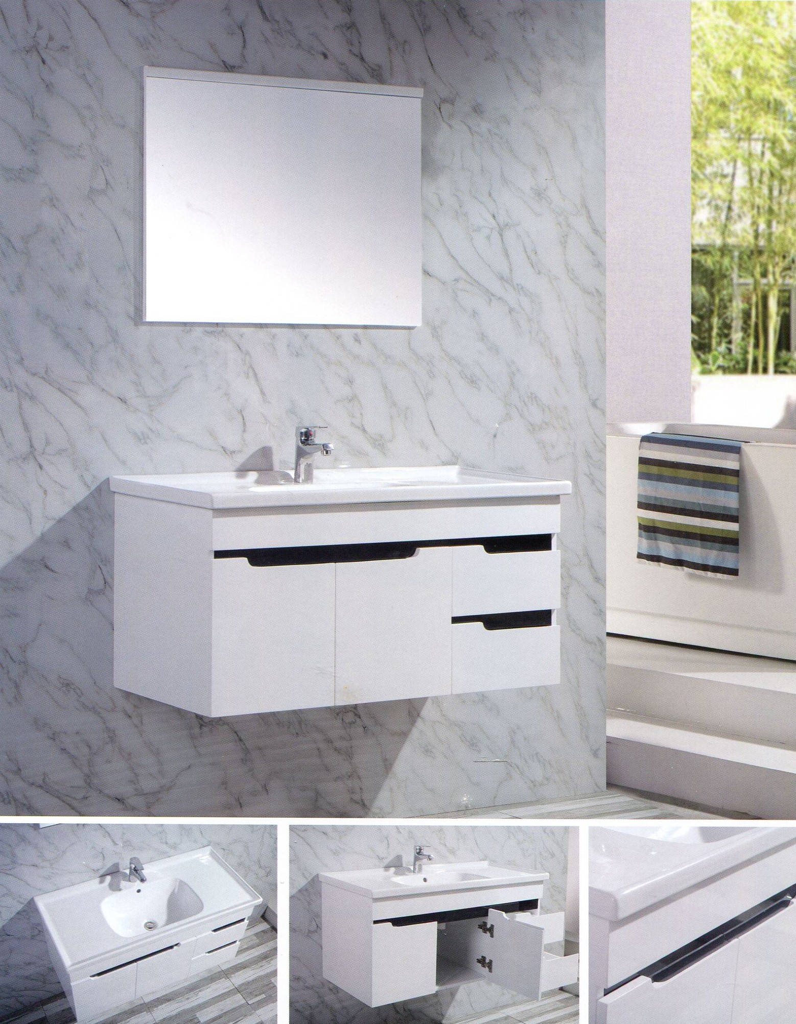 KQ-P0100發泡板浴室櫃