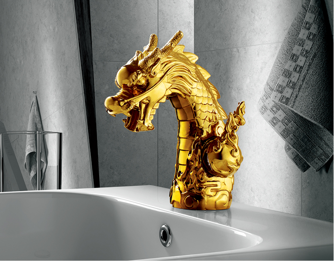 龍單把手混合龍頭