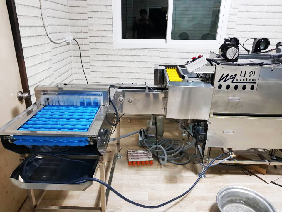 TGW-1K&nbsp;蛋品清洗分級設備