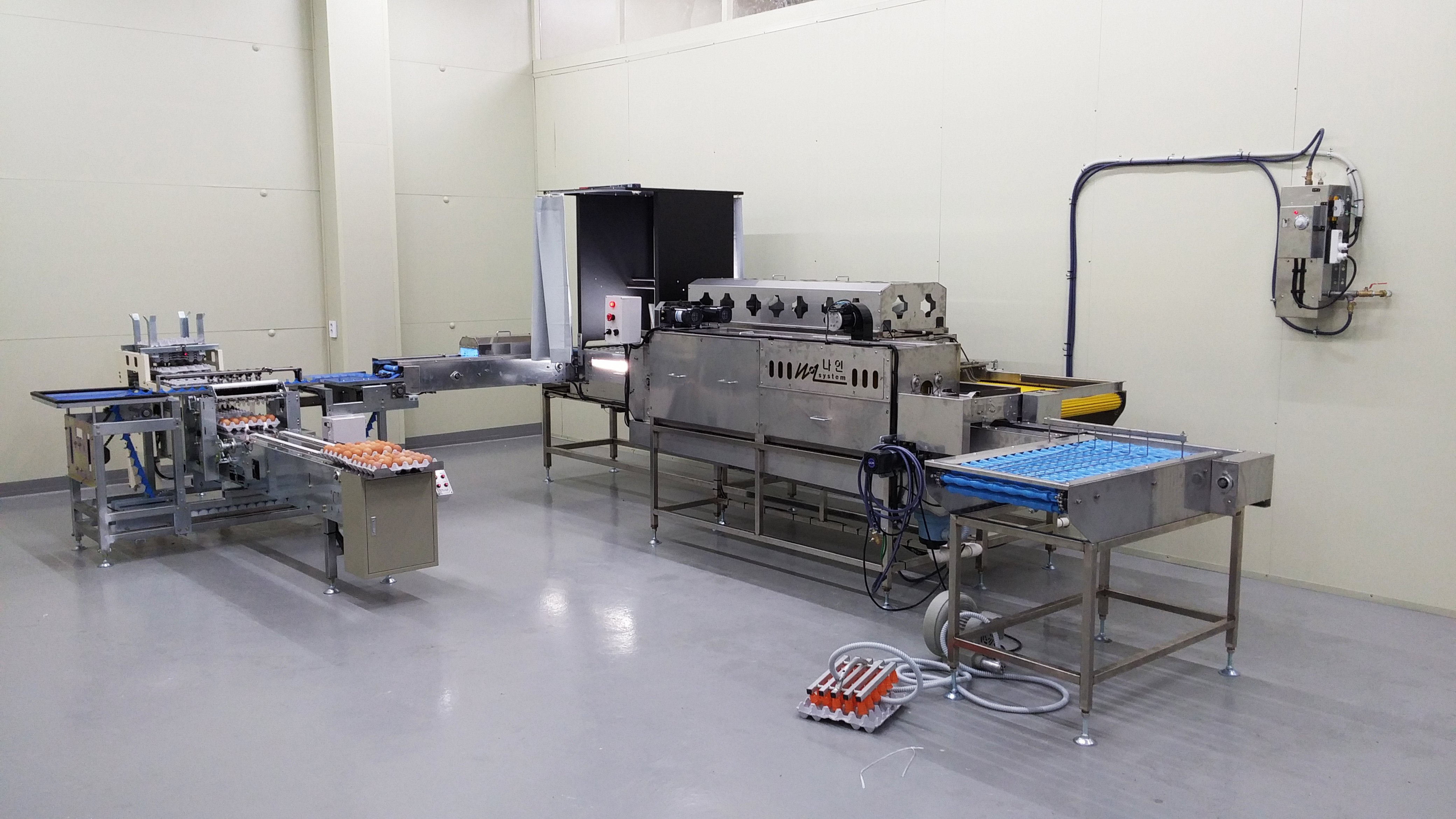 TGW-6K&nbsp;蛋品清洗分級設備