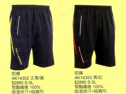 休閒短褲