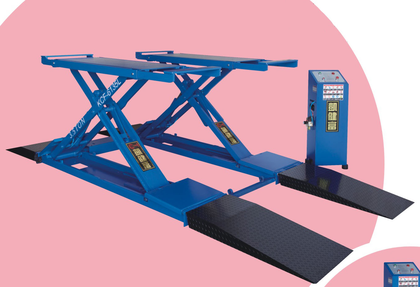 超薄加長型平板頂車機-KCF6135L240