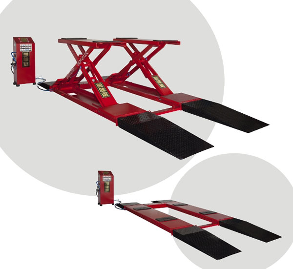 超薄加長型平板頂車機KCF-6135L