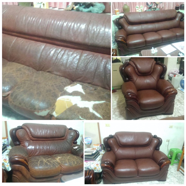 1+2+4牛皮沙發更換巴西進口厚牛皮
