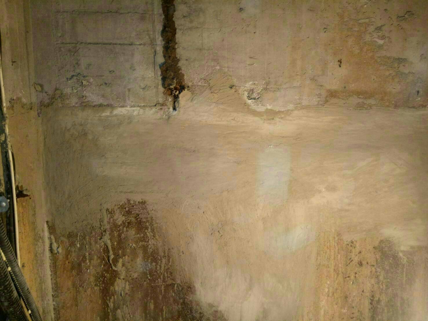 地下室電梯樓層接縫漏水處理