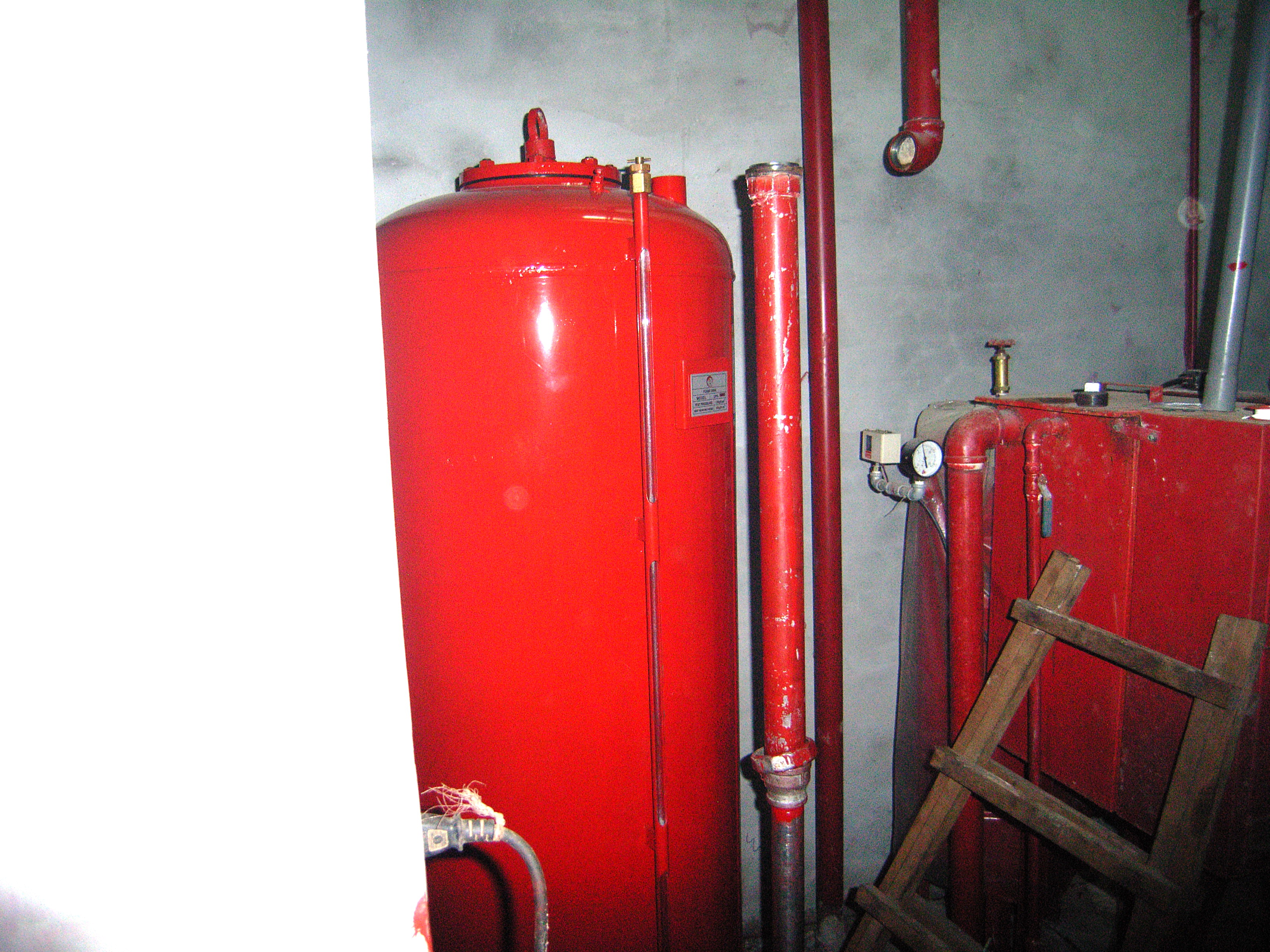 泡沫原液槽更新