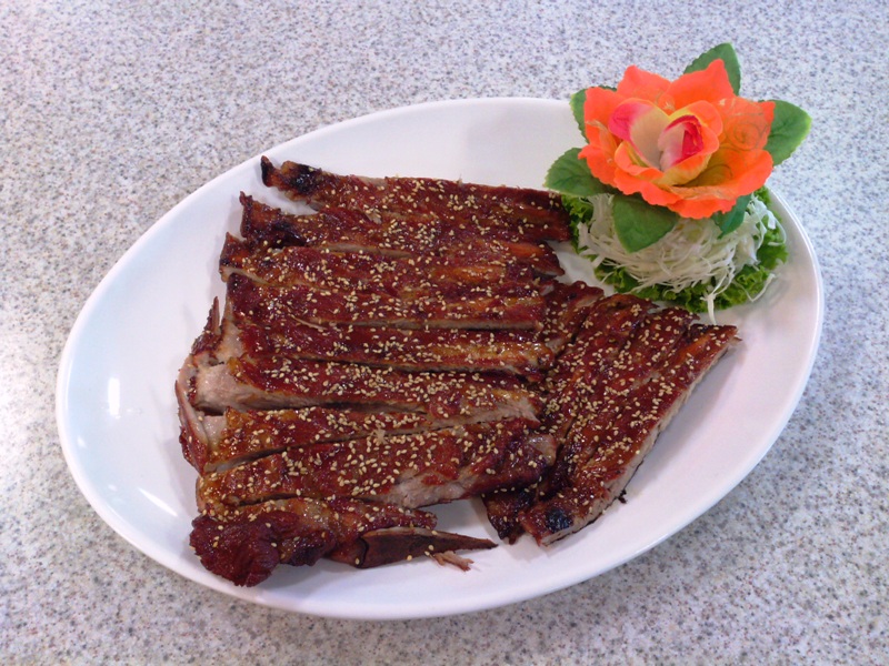 醬汁烤豬肋排