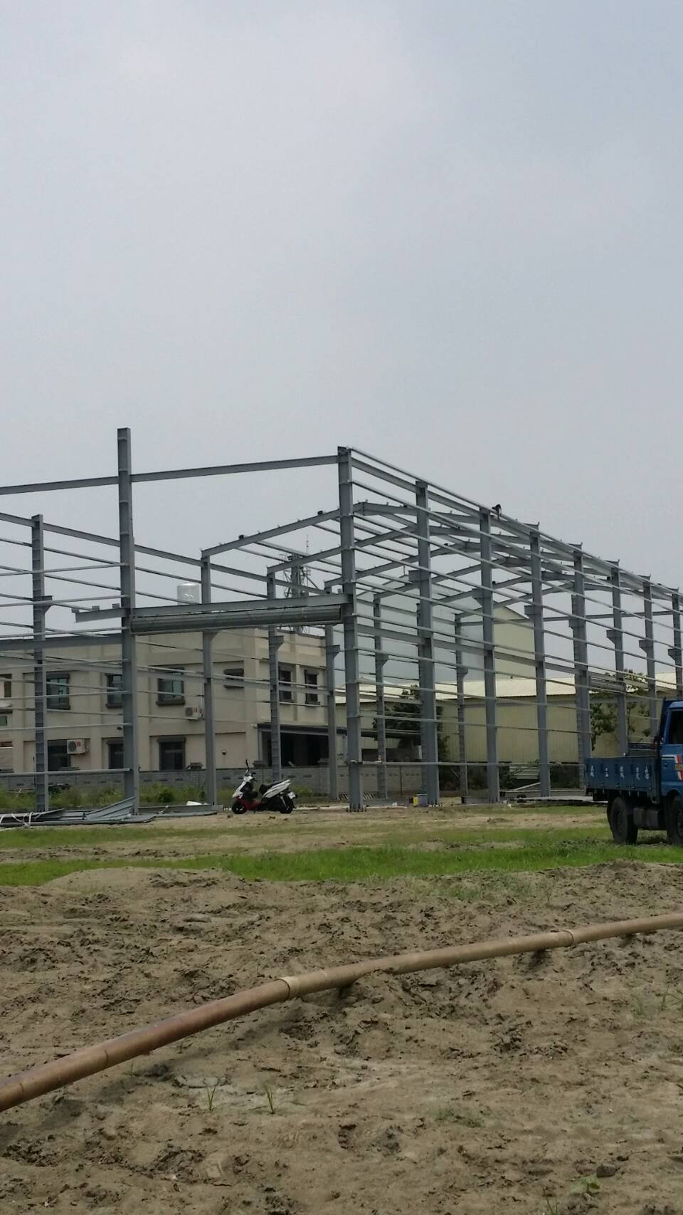 廠房設計施工.鋼骨結構-勝佳工程行