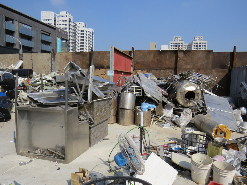 高雄廢白鐵回收