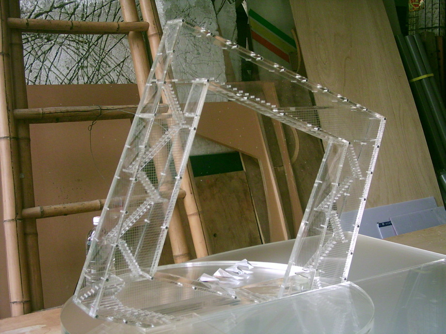 程式文化壓克力架