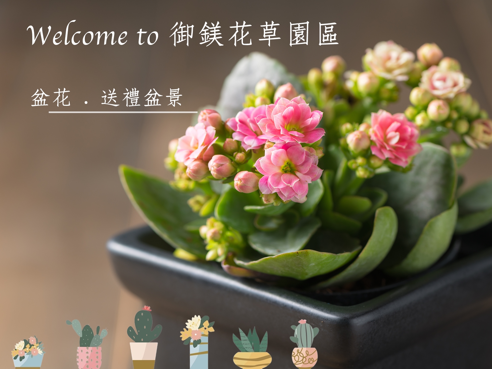 御鎂園藝花卉中心 | 庭園景觀規劃 | 水果苗.樹苗 | 送禮盆裁-景觀工程