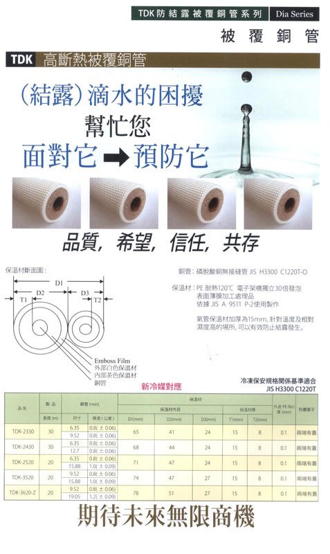 高斷熱被覆銅管