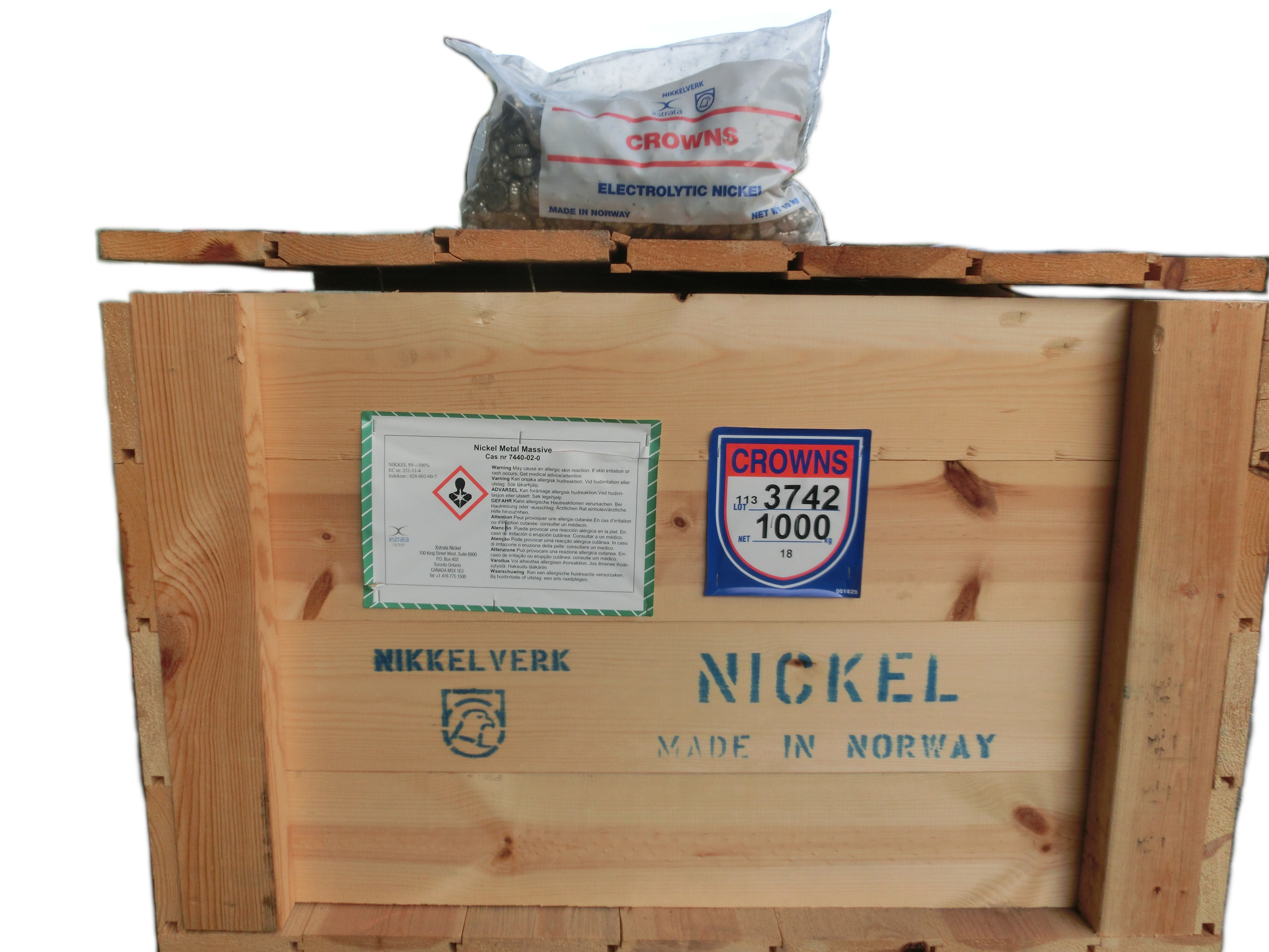 挪威鶯牌皇冠鎳