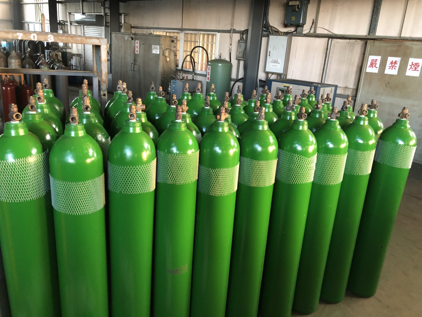 一般鋼瓶可裝任何氣體
