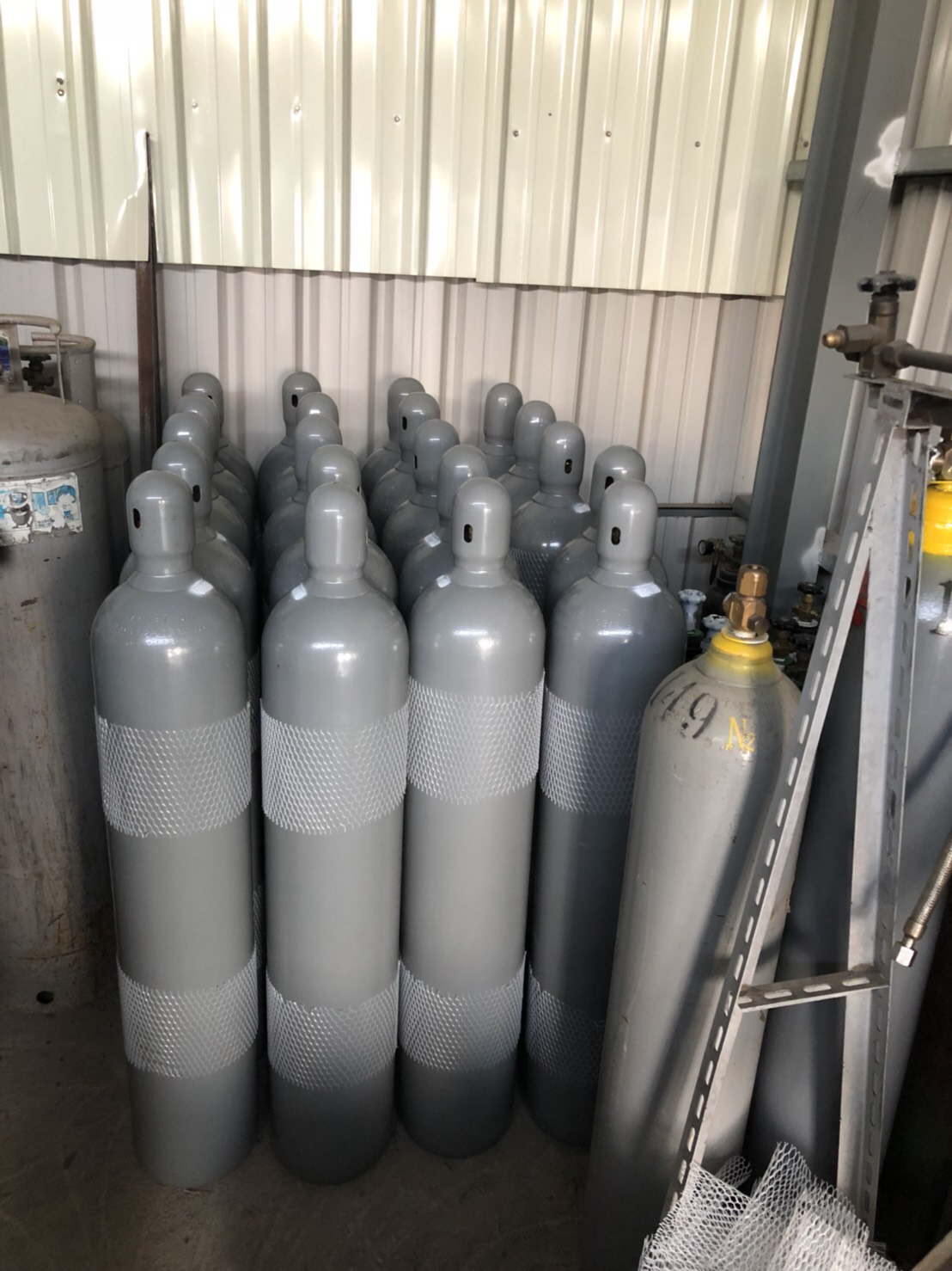 一般鋼瓶可裝任何氣體