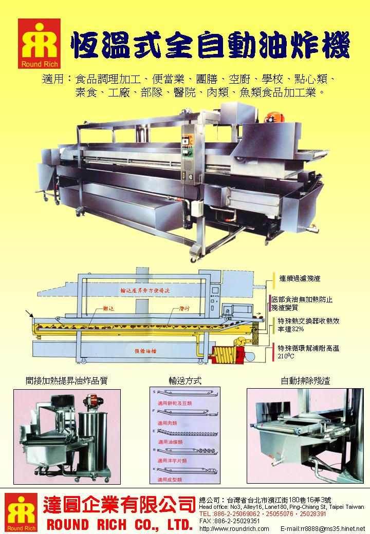 08.1恆溫式全自動油炸機SIM-302-1