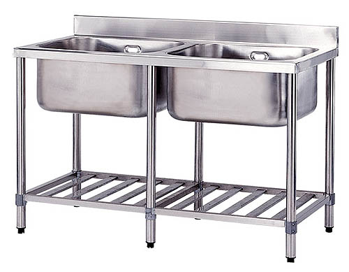 7.大廚專用洗台(雙槽)