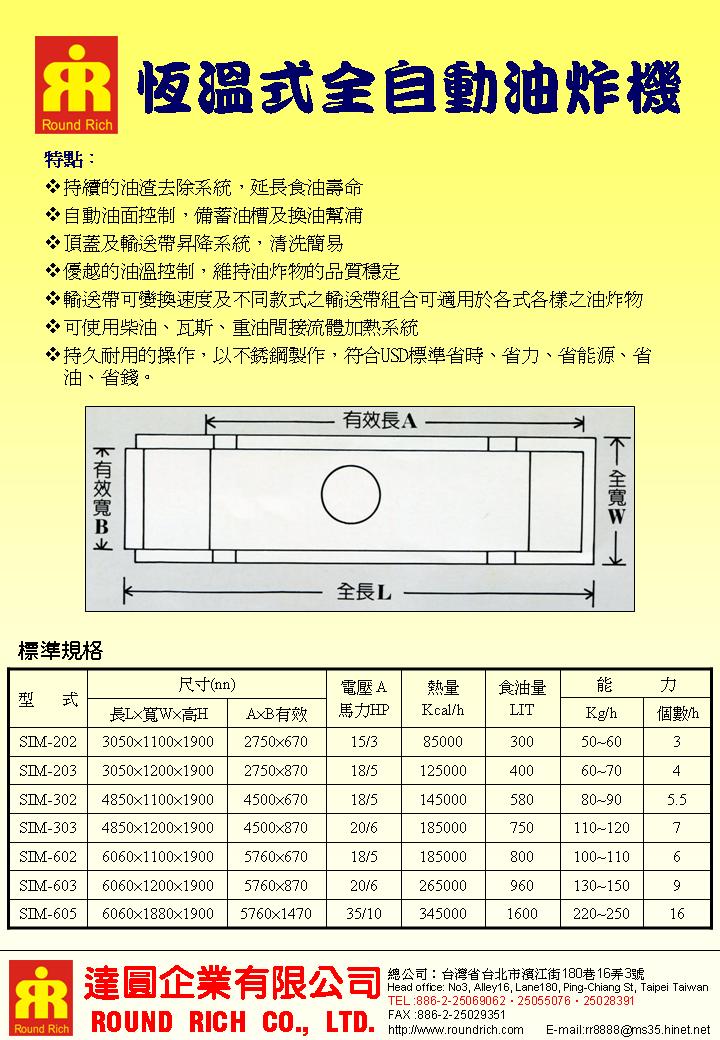 08.2恆溫式全自動油炸機302-1