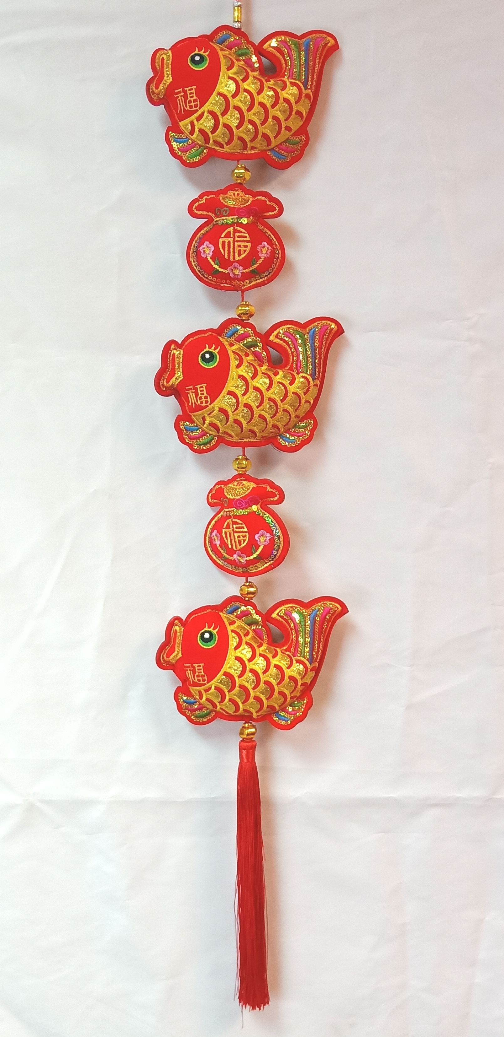 4711075070619年年有餘錢袋吊飾